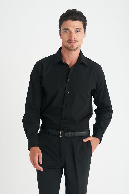 identitee Blake Men's Long Sleeve Work Shirt - Model