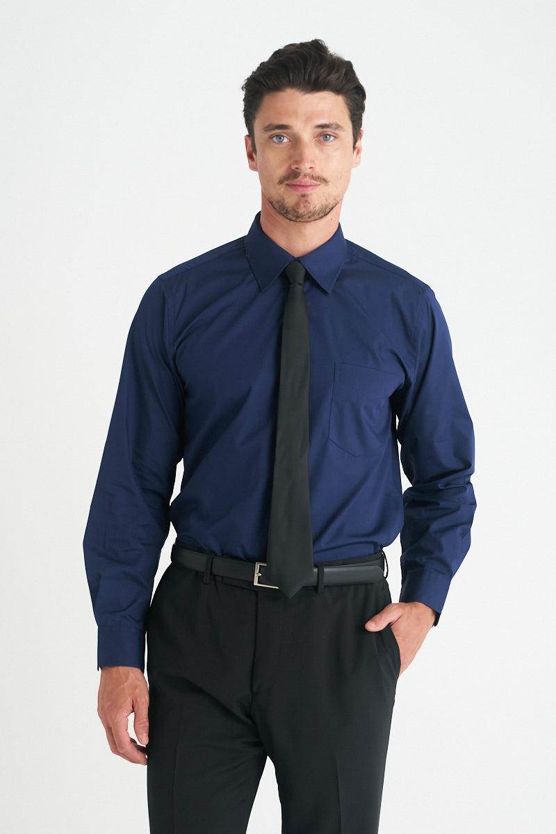 identitee Rodeo Men's Long Sleeve Work Shirt - Model