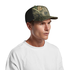 AS Colour Mesh Contrast Camo Trucker Cap - Model Turn