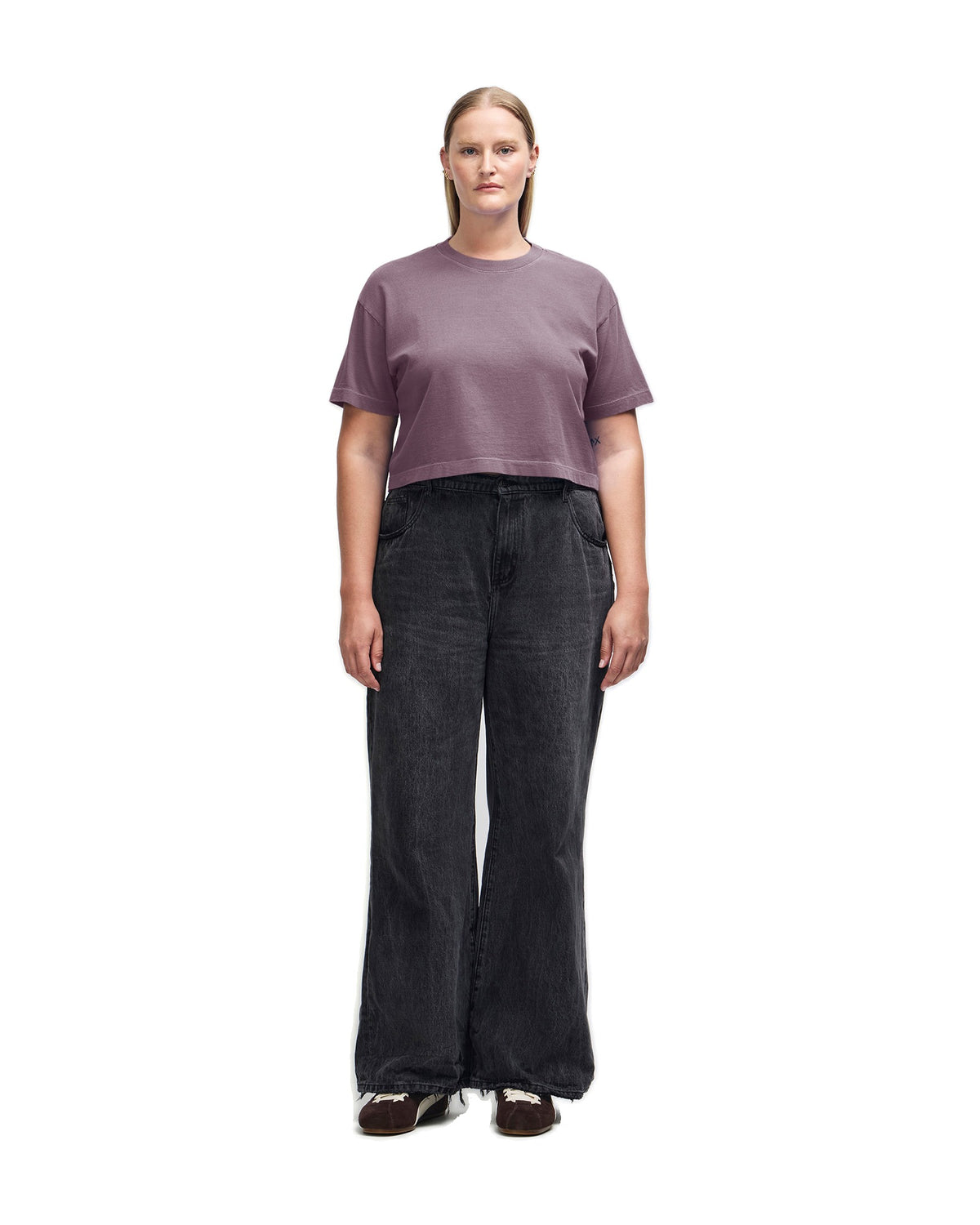 Faded Smokey Violet