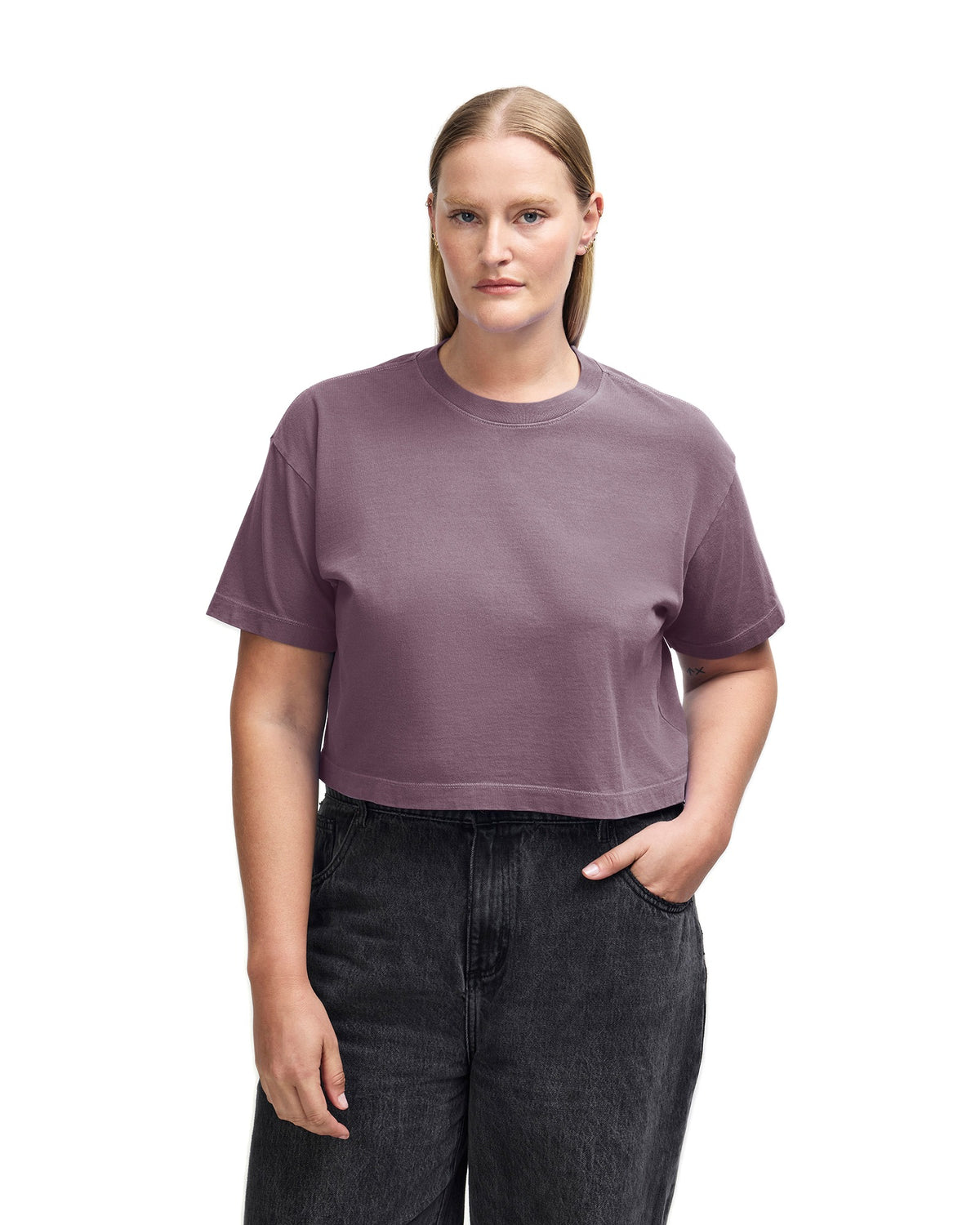 Faded Smokey Violet