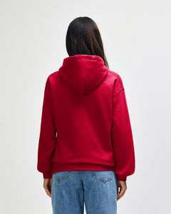 Gildan Heavy Blend Hoodie - Model Women Back
