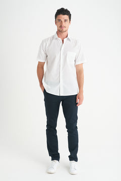 identitee Rodeo Men's Short Sleeve Work Shirt - Model