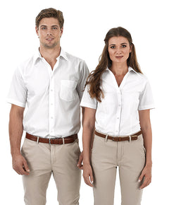 identitee Rodeo Women's Short Sleeve Work Shirt - Model