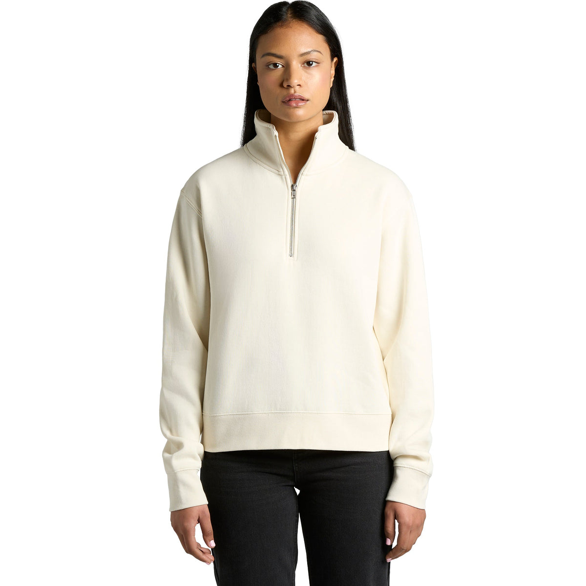 AS Colour Women's Stencil Half Zip Crew