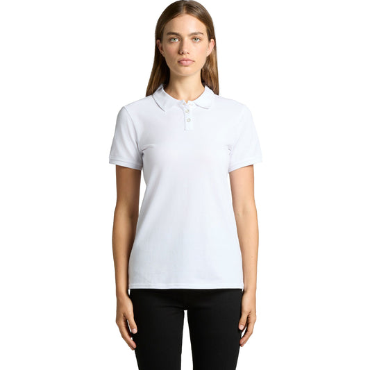 AS Colour Women's Pique Polo - Card