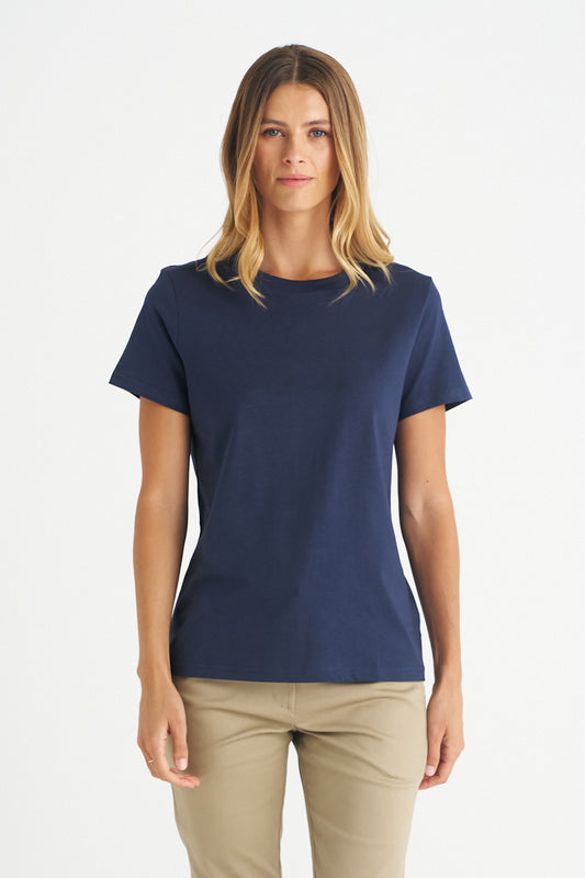 identitee Ella Women's Cotton T-Shirt - Model