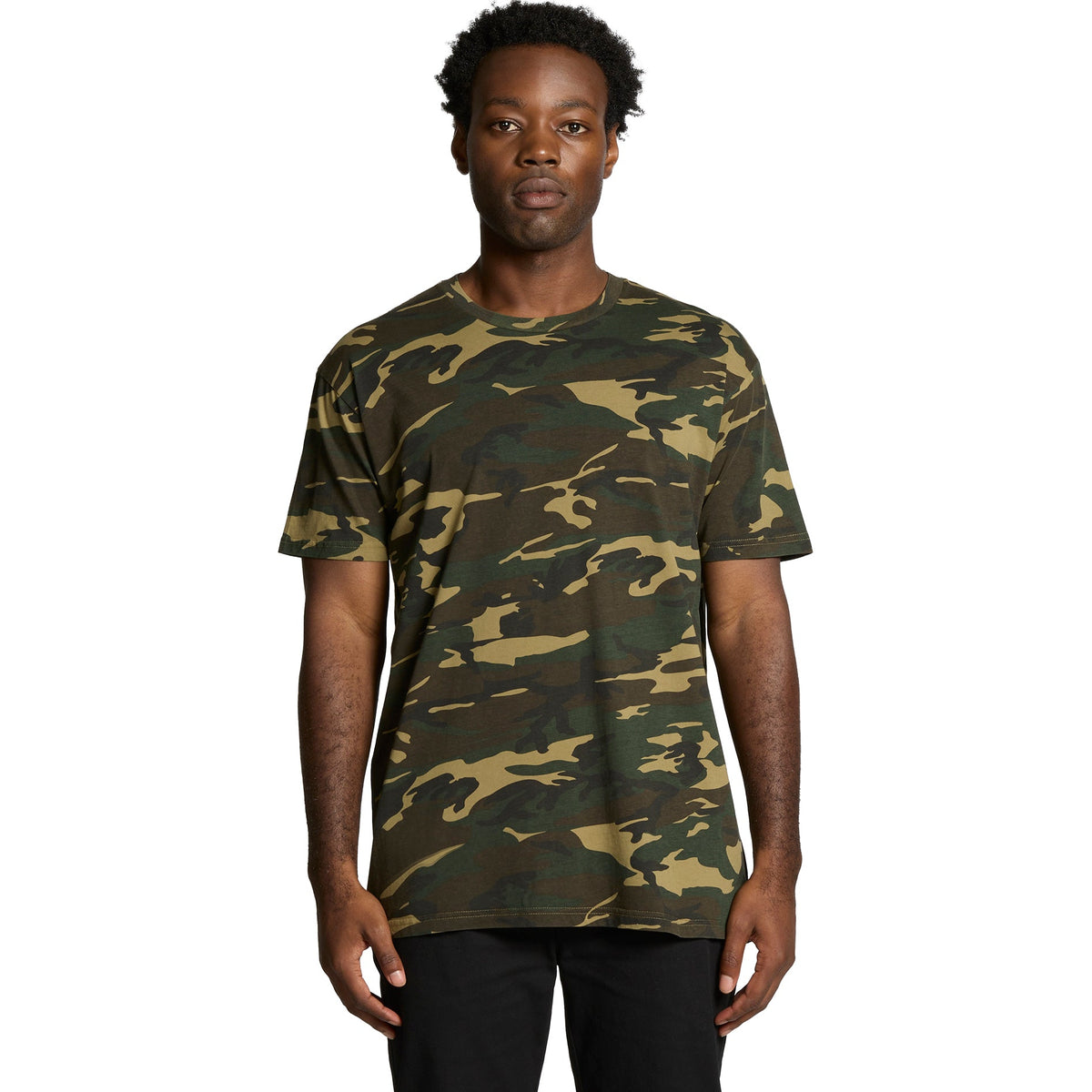 AS Colour Staple Camo T-Shirt - Model