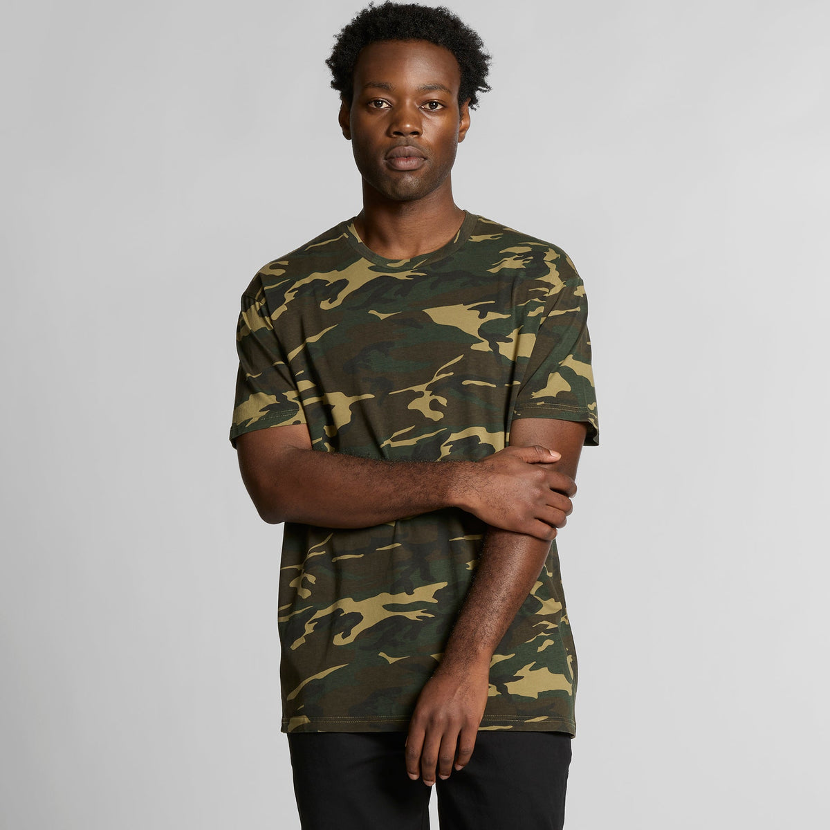 AS Colour Staple Camo T-Shirt - Model