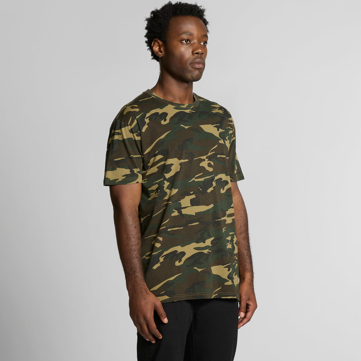 AS Colour Staple Camo T-Shirt - Model