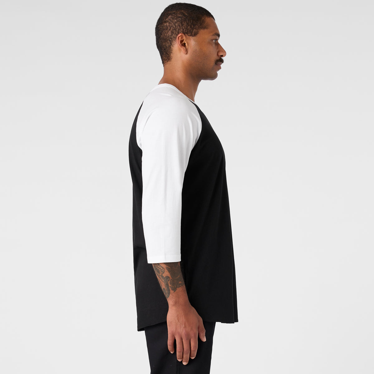 AS Colour Raglan T-Shirt - Model