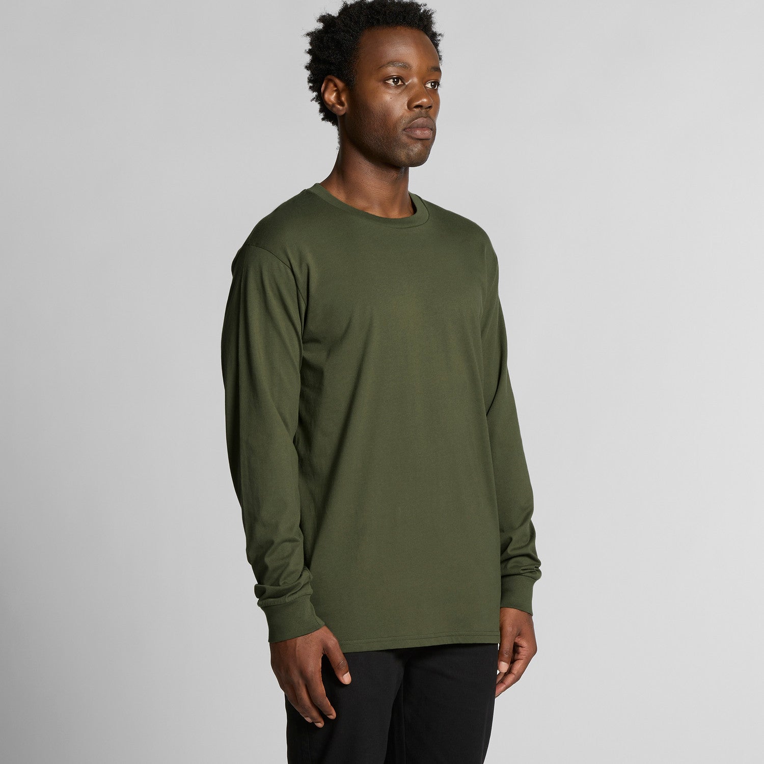 AS Colour Staple LS T-Shirt - three quarter