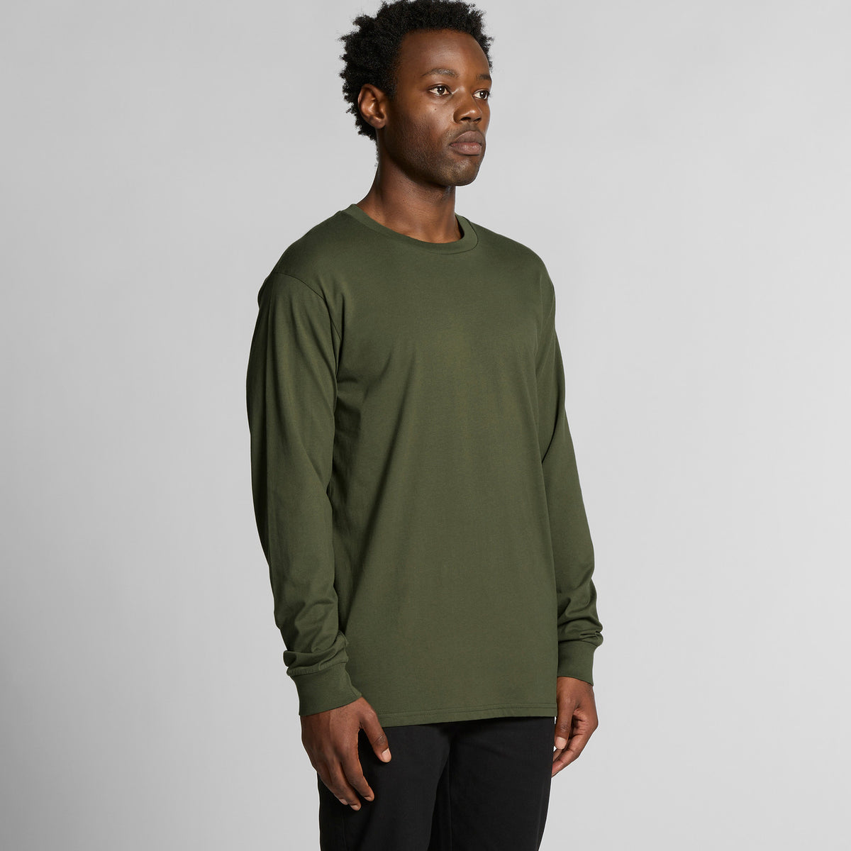 AS Colour Staple LS T-Shirt - three quarter