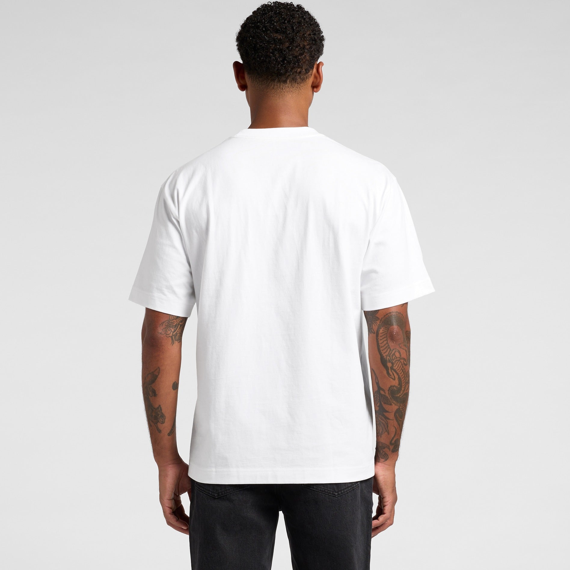 AS Colour Box Tee - Model Back