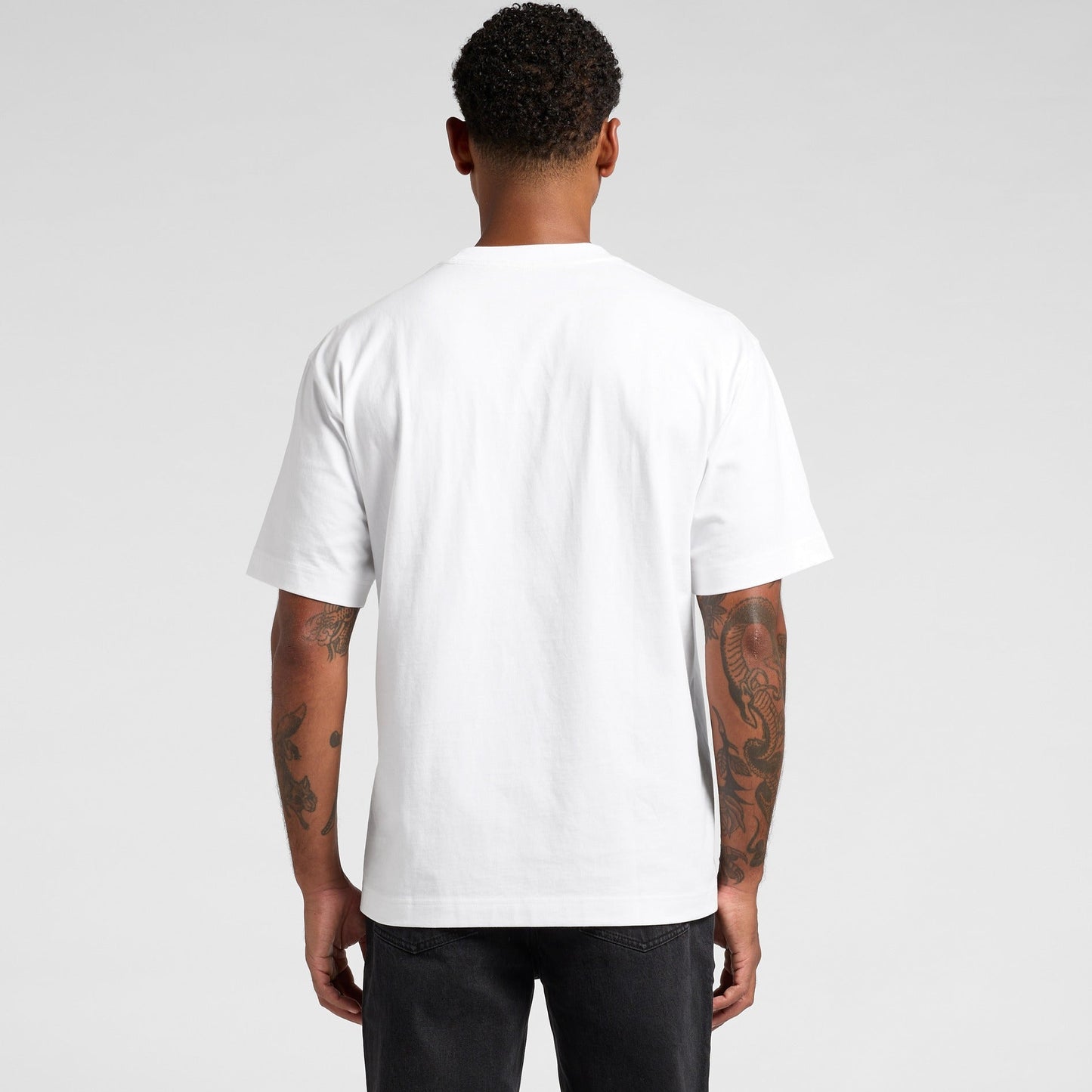 AS Colour Box Tee - Model Back
