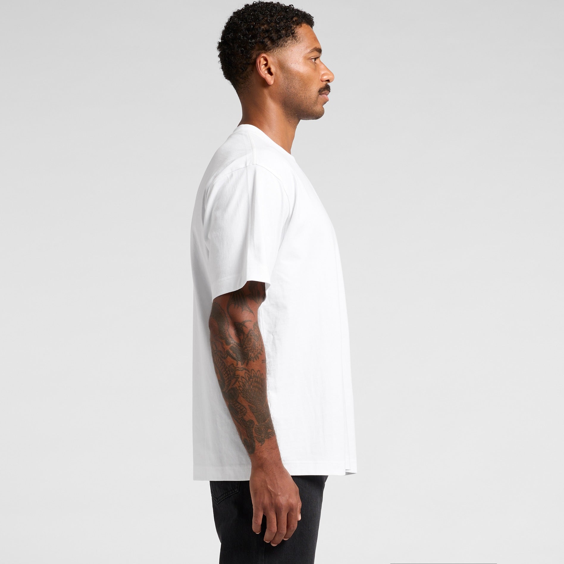 AS Colour Box Tee - Model Side
