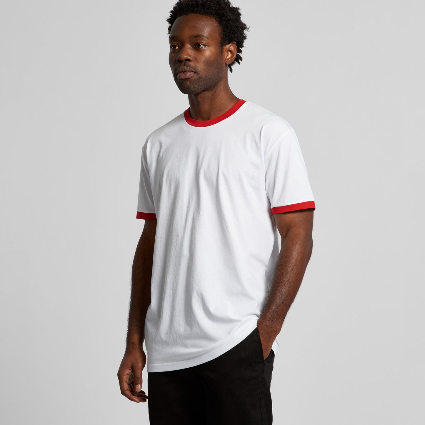 AS Colour Staple Ringer Tee - Model