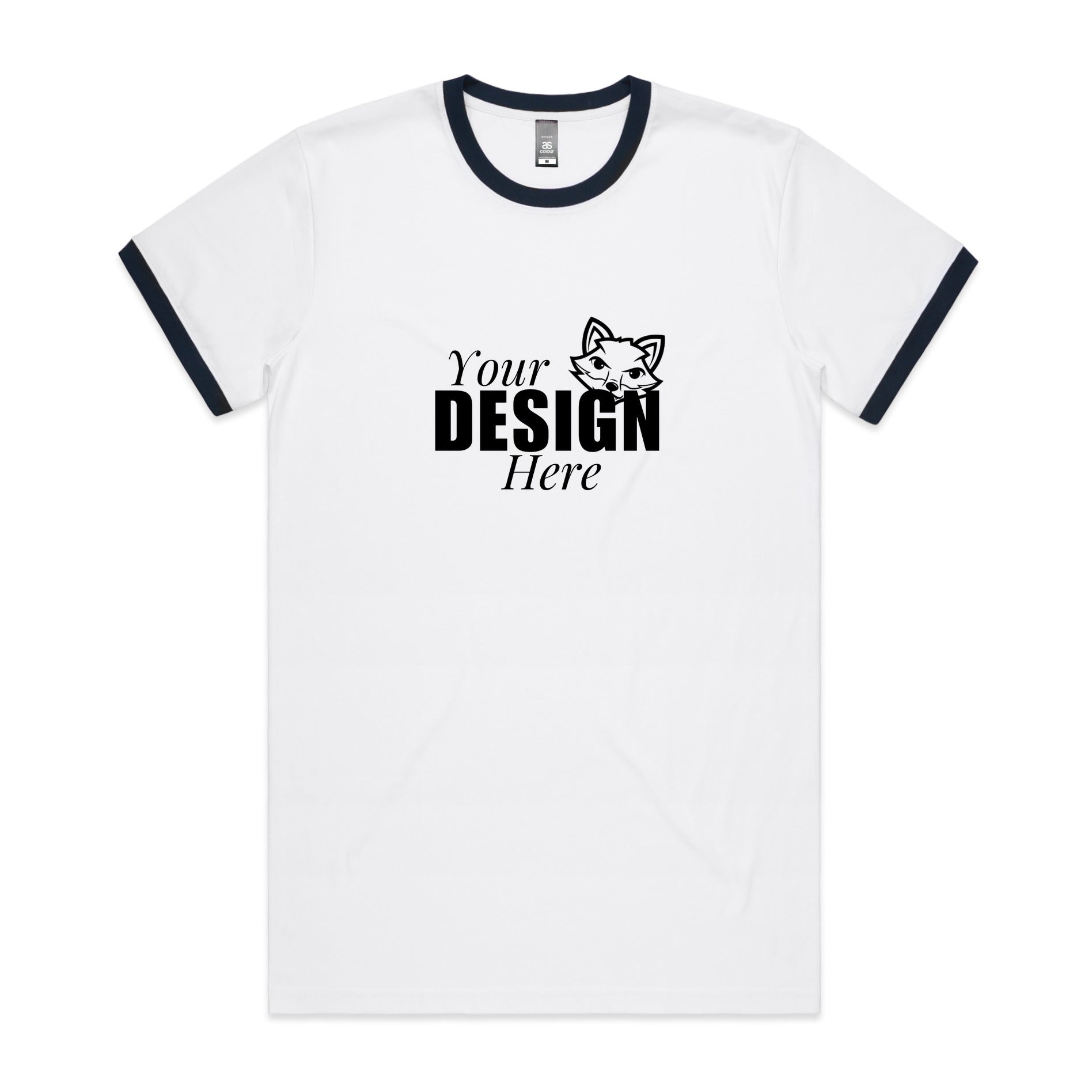 White/Navy