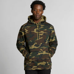 AS Colour Stencil Camo Hoodie on model - hands in kangaroo pocket