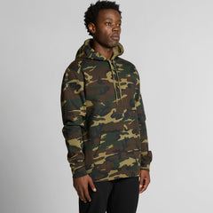 AS Colour Stencil Camo Hoodie on model - three-quarter view