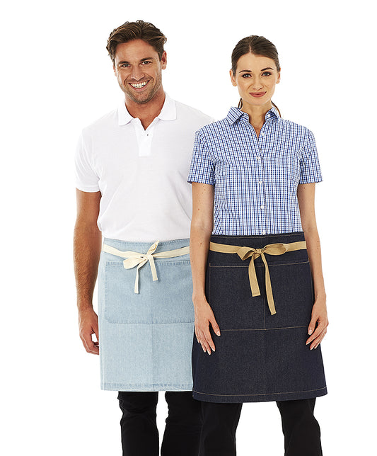 identitee Charlie Denim Waist Apron - Model