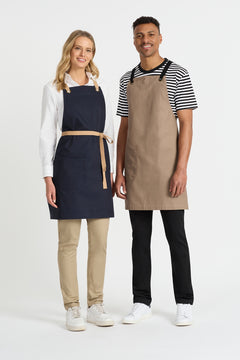 identitee Brooklyn Canvas Bib Apron - Model