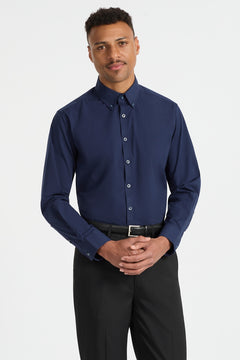 identitee Baxter Men's Long Sleeve Business Shirt - Model